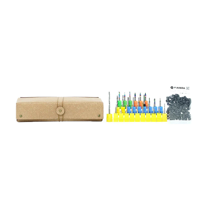 Milling Bit Set MAKERA Carvera Essential Extended (52-Piece)
