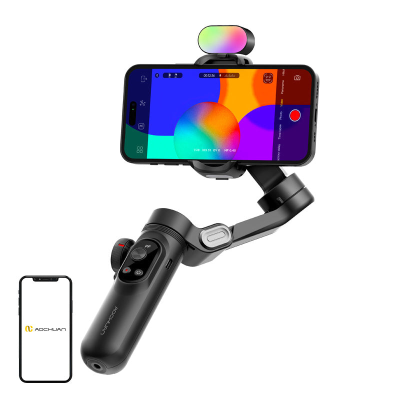 Gimbal AOCHUAN X Pro RGB (black)