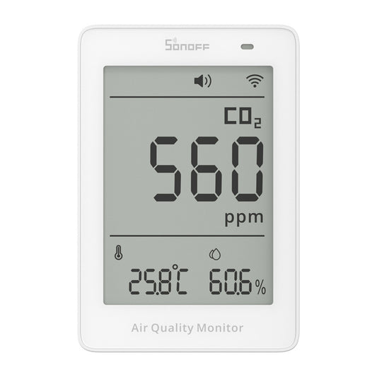 Air Quality Monitor WIiFi LCD SONOFF AirGuard CO2 SAWF-08P