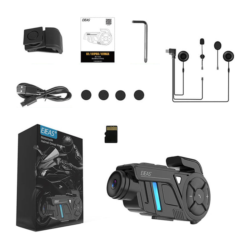 Motorcycle Intercom Recorder EJEAS K1Pro+