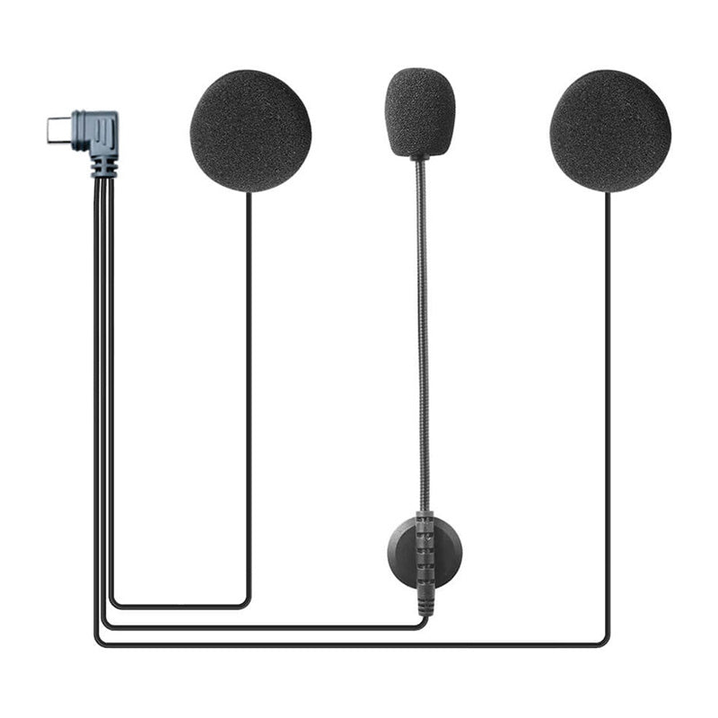 Motorcycle Helmet Intercom Headset Clips EJEAS V6
