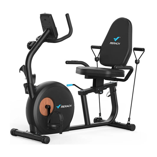 Recumbent bike MERACH (black)