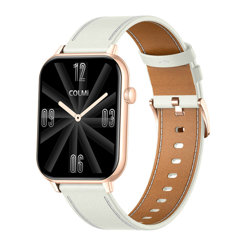 COLMI C28 Smartwatch Gold + white leather