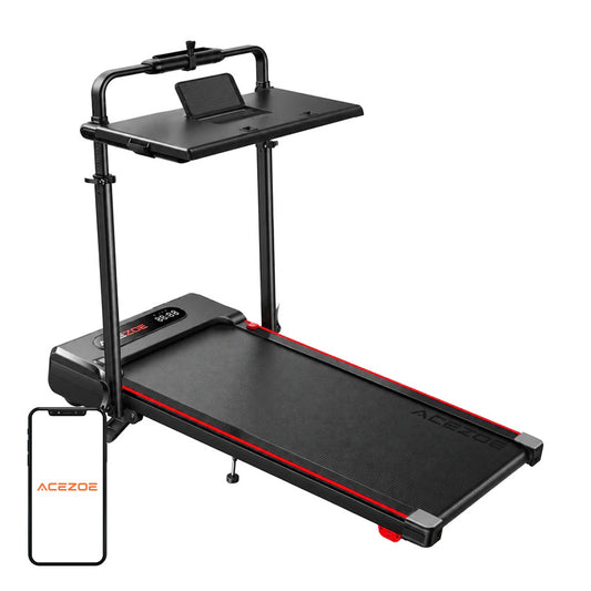 Foldable Treadmill ACEZOE P20 (red)