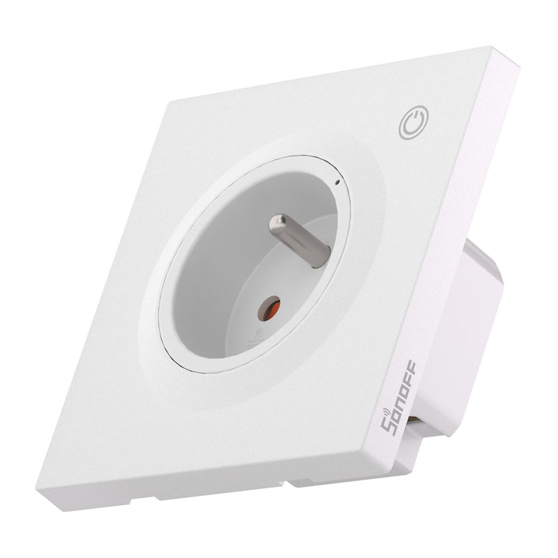 Smart wall socket Sonoff WS01TPE-E  WiFi (type E)