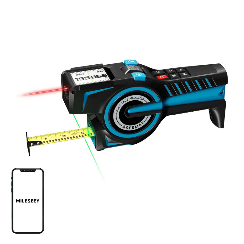 Laser Distance Meter Mileseey DTX 10 with tape measure 100m