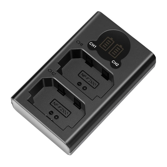 Dual charger for NP-FZ100 batteries NEEWER DL-FZ100