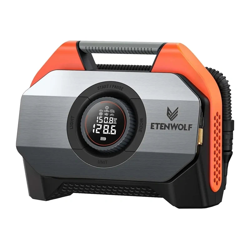 Car compressor Etenwolf S6 11.03bar 19200mAh (orange)