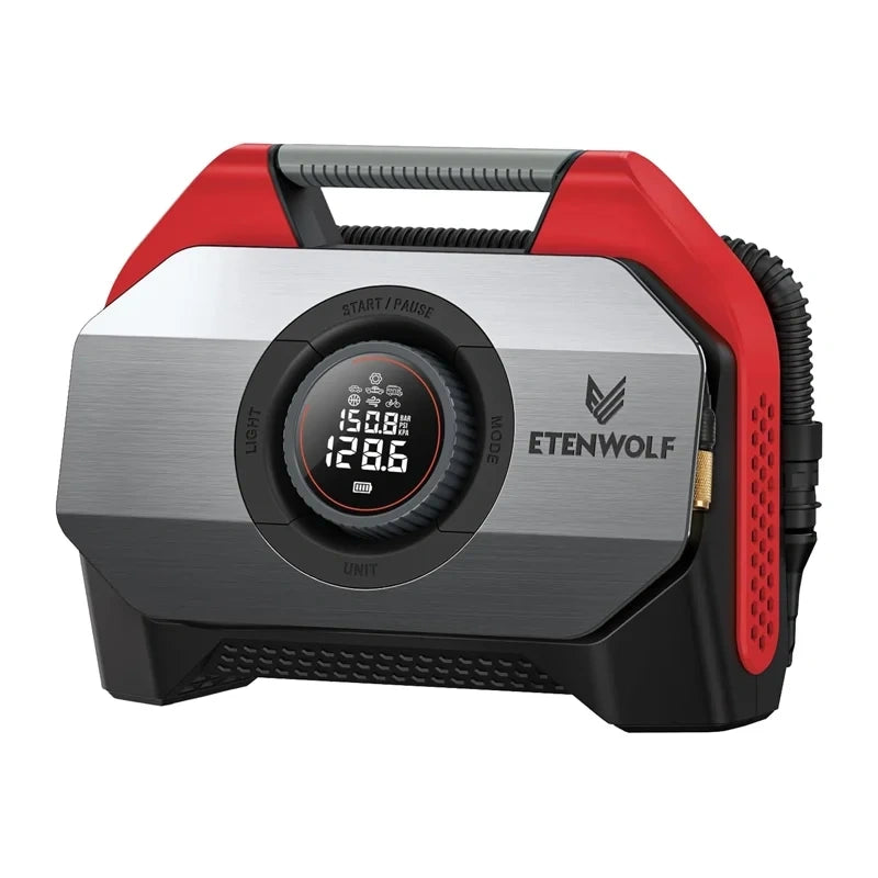 Car compressor Etenwolf S6 11.03bar 19200mAh (red)
