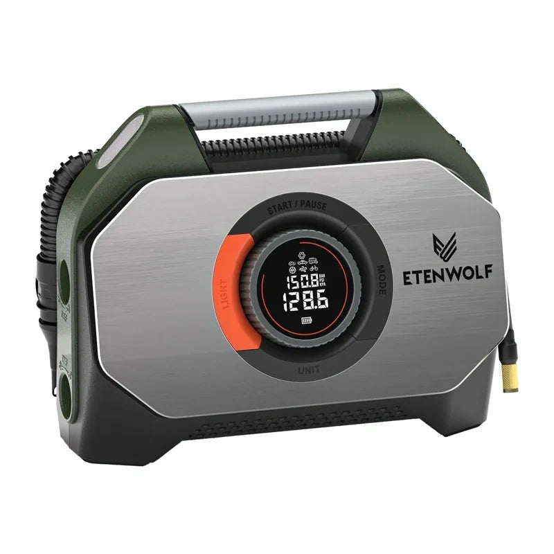 Car compressor Etenwolf S7 11.03bar 38400mAh