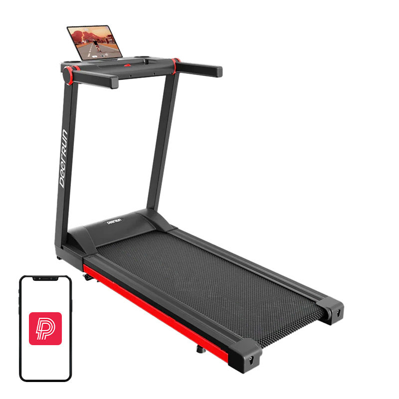 DeerRun A1 Foldable Treadmill (black and red)