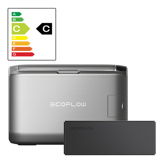 Bundle: Portable refridgerator EcoFlow Glacier 55L + Battery 298Wh