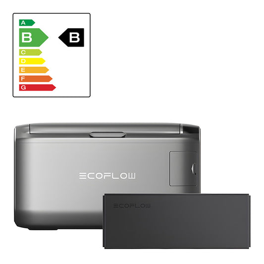 Bundle: Portable refridgerator EcoFlow Glacier 35L + Battery 298Wh