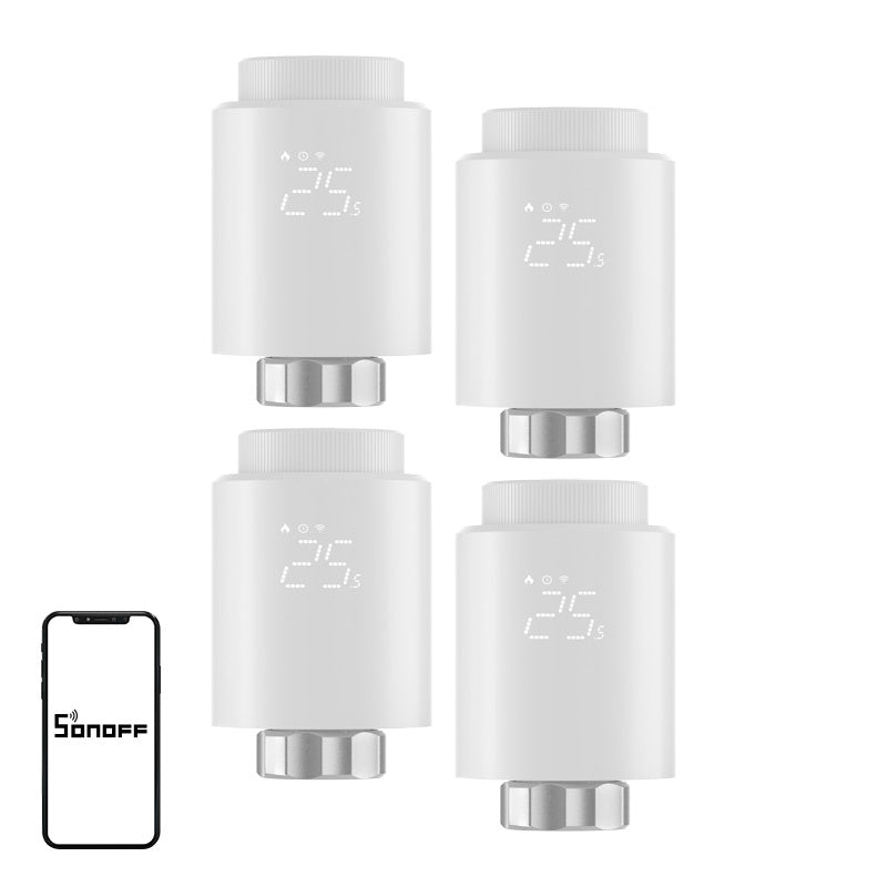 SONOFF Zigbee Thermostatic Radiator Valve 4Pack