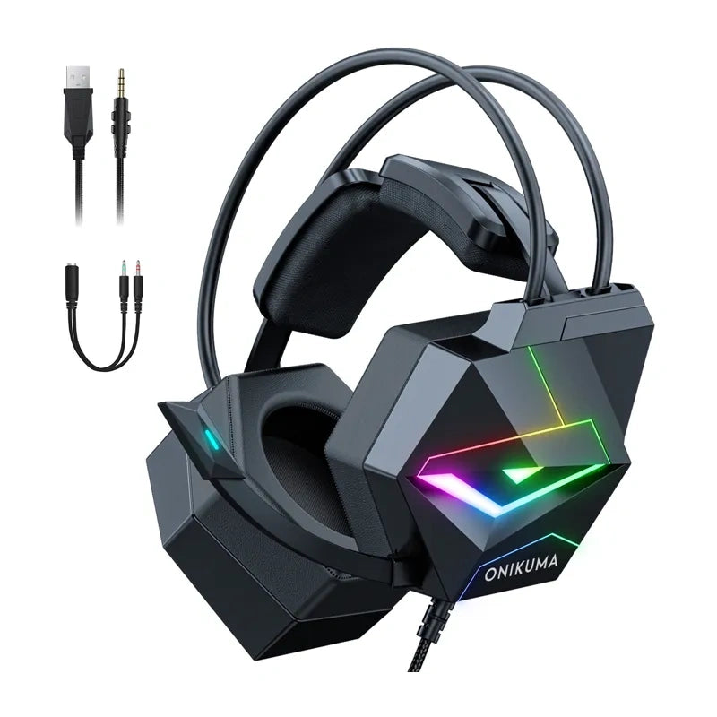ONIKUMA X20 gaming headphones (black)