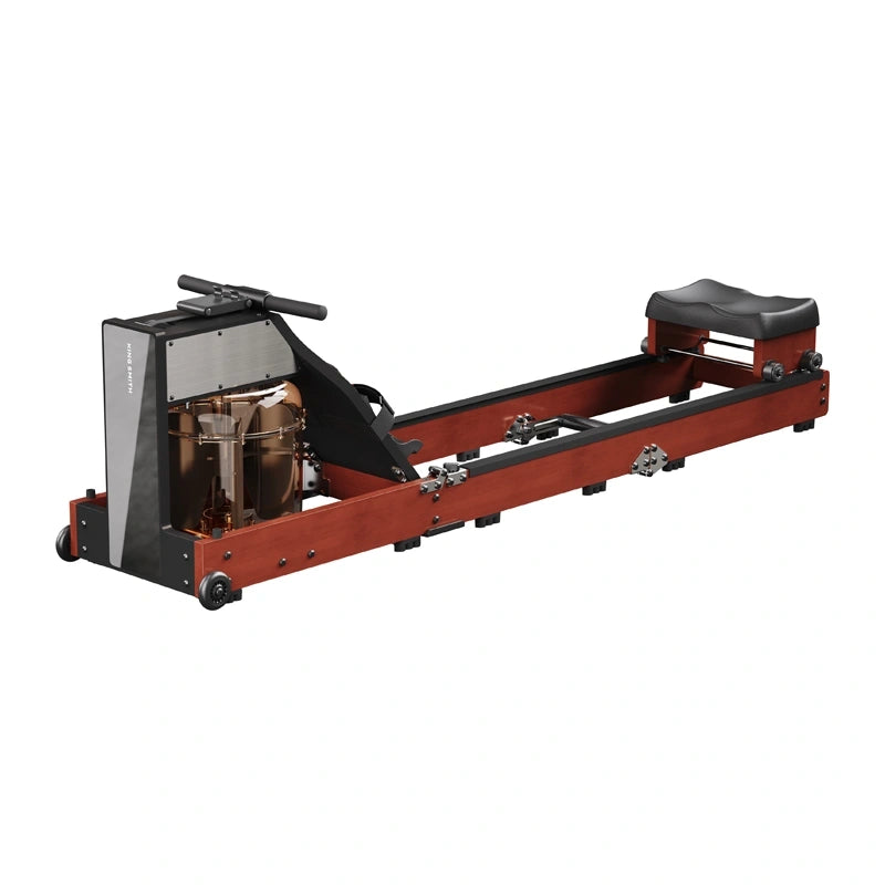 Tri-fold Rowing Machine KINGSMITH WM10 PRO (red oak)