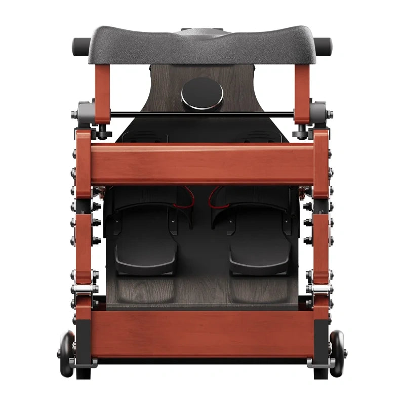 Tri-fold Rowing Machine KINGSMITH WM10 PRO (red oak)