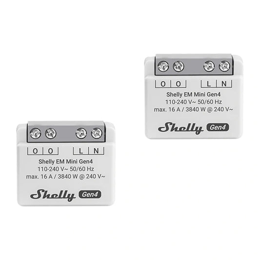 Energy meter SHELLY EM Mini Gen4 2-pack