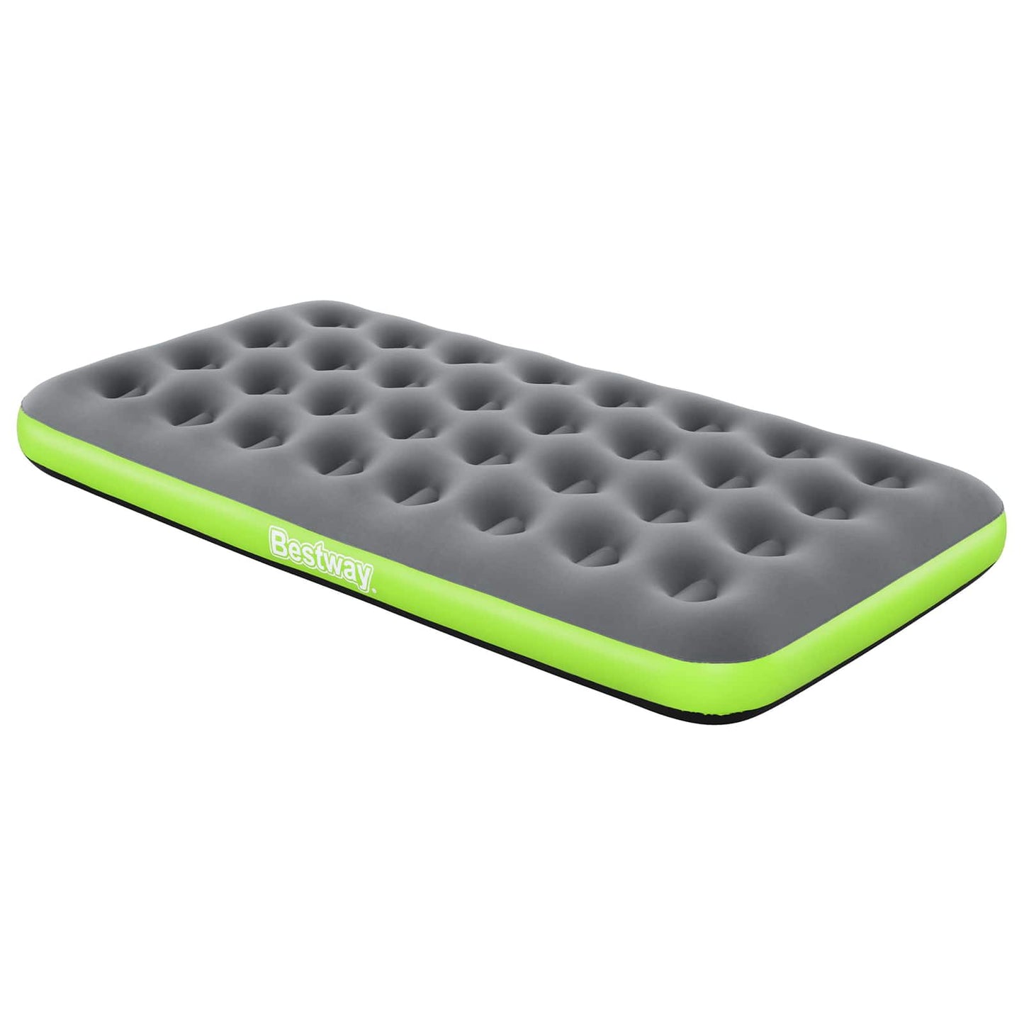 Bestway Αερομάτριτσα 1 ατόμων 188 x 99 x 22 cm Γκρι και Πράσινο