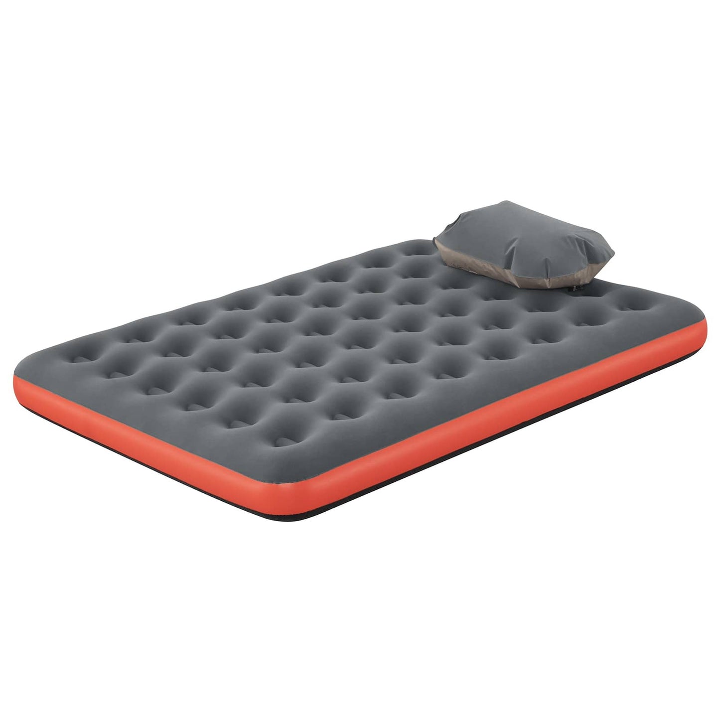 Bestway Αερομάτριτσα 2 ατόμων 203 x 152 x 22 cm Γκρι και Κόκκινο