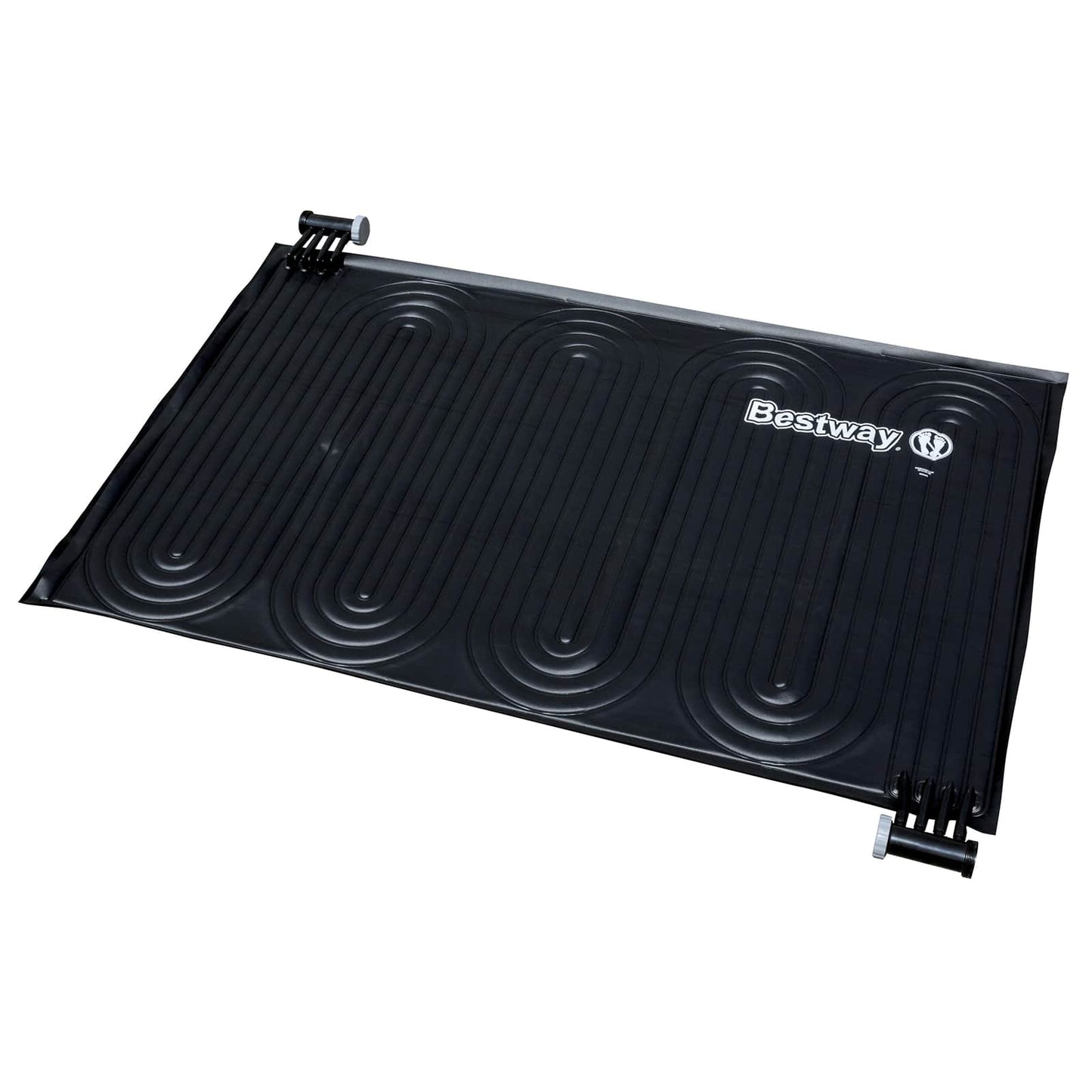 Bestway Ηλιακός Ματ Θέρμανσης Πισίνας Μαύρο 110 x 171 εκ PVC