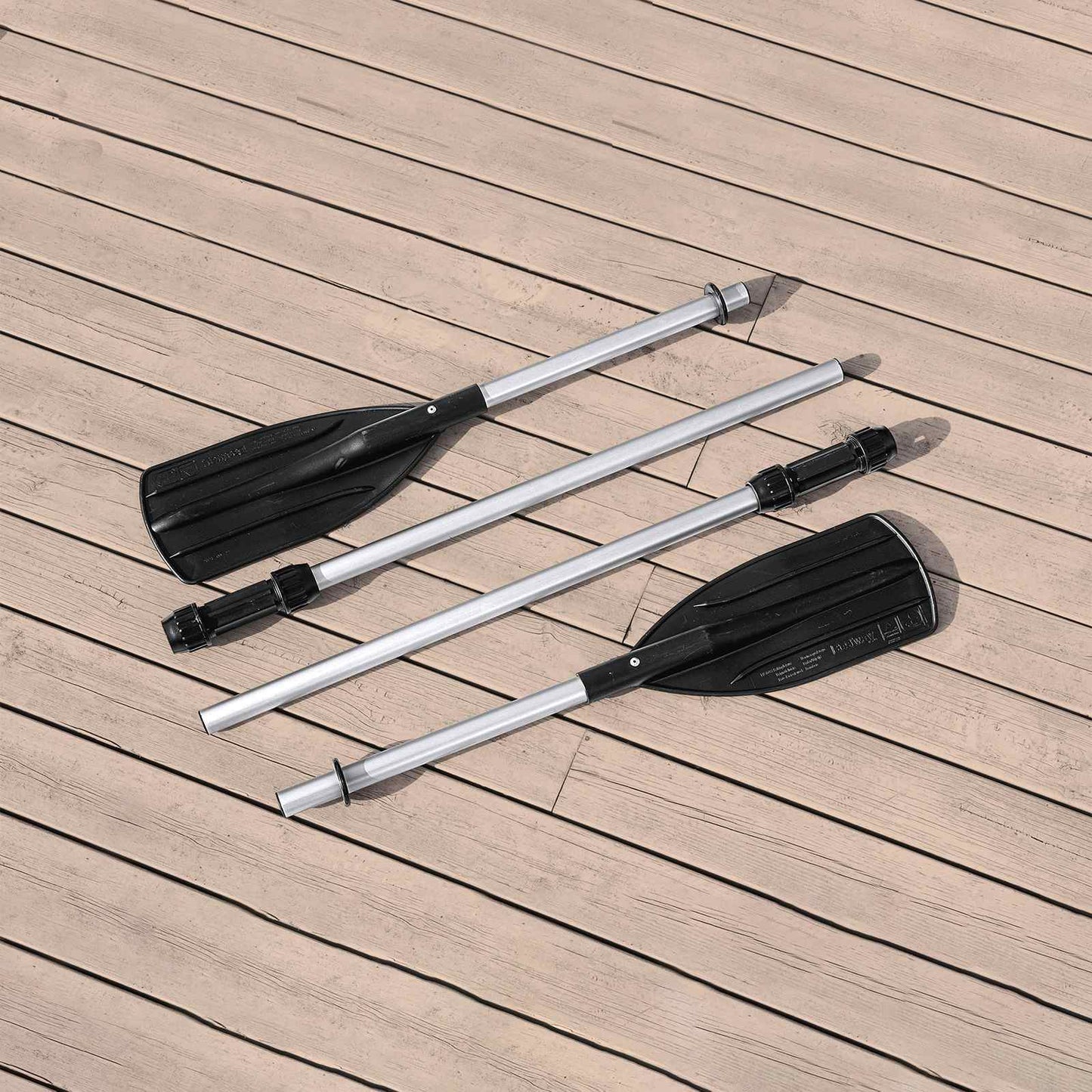 Bestway Φουσκωτή βάρκα Γκρι και Λευκό 3,64 x 1,66 μ PVC