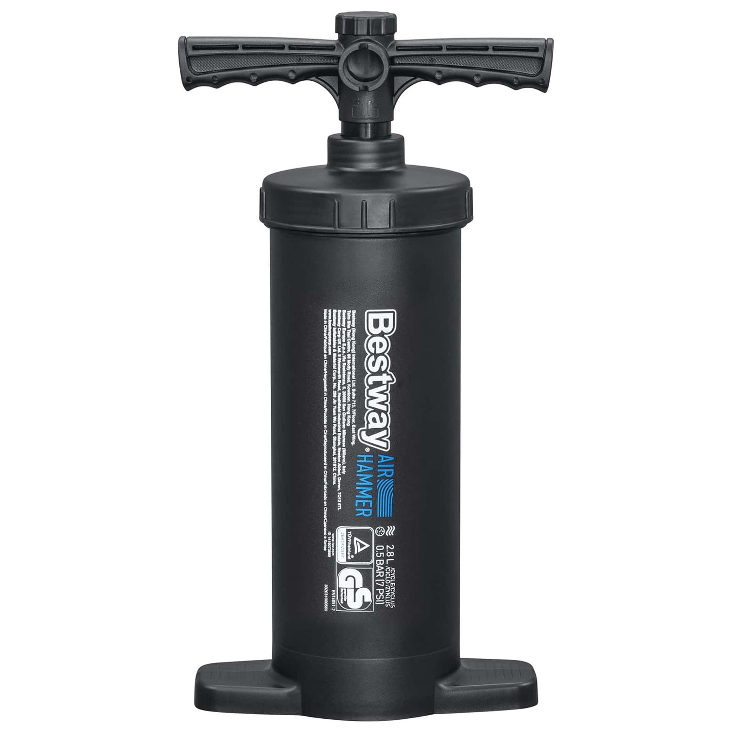 Bestway Φουσκωτή βάρκα Γκρι και Λευκό 3,15 x 1,65 μ PVC