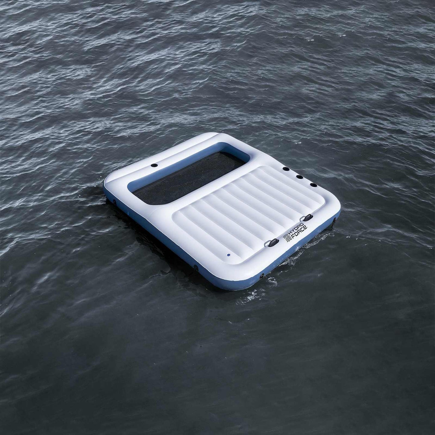 Bestway Πλωτό Νησί Hydro-Force 2 τμχ. 269 x 182 x 67 εκ Λευκό και Μπλε