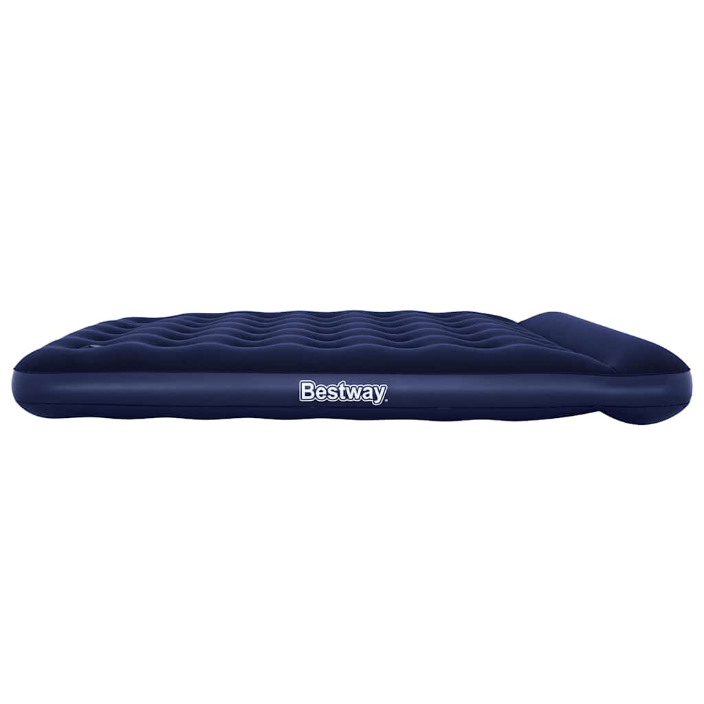 Bestway Αερόστρωμα 203x152x28εκ. Βελουτέ με Ενσωματωμένη Τρόμπα Ποδιού