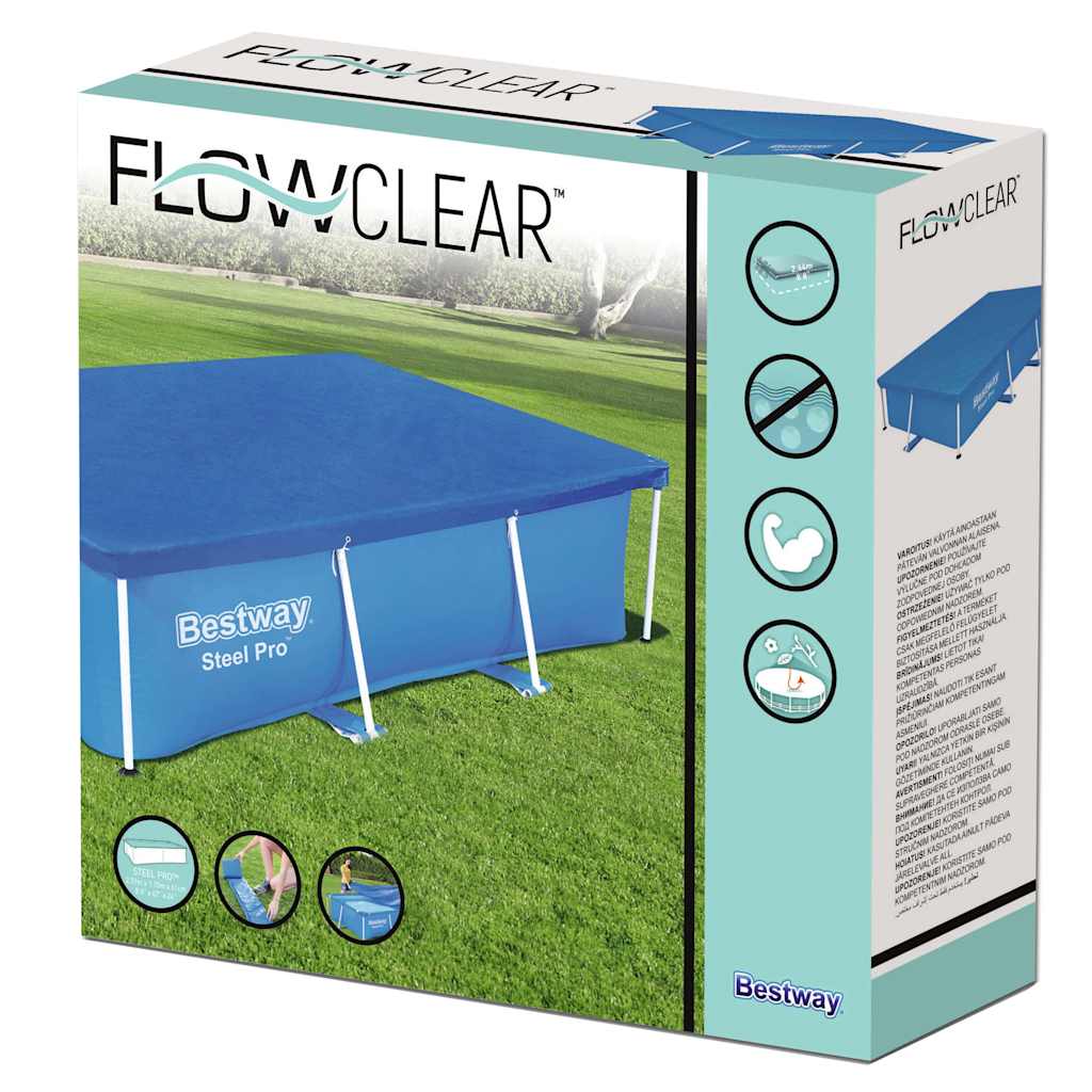 Bestway Κάλυμμα Πισίνας Flowclear 259 x 170 εκ.