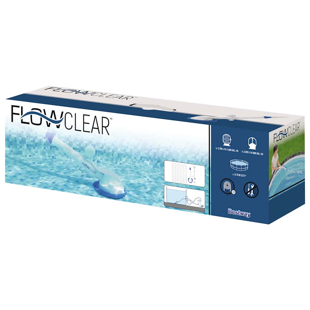 Bestway Ηλεκτρική Σκούπα Πισίνας Αυτόματη Flowclear AquaSweeper