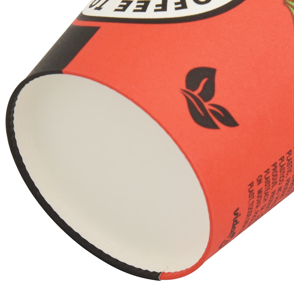 vidaXL Ποτήρια Καφέ μιας Χρήσης 1000 τεμ. 120 ml (4 oz) Χάρτινα
