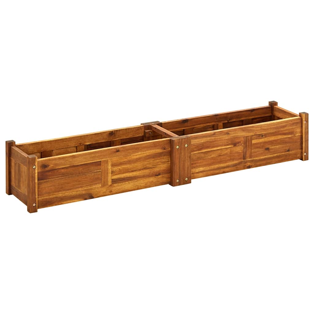 vidaXL Ζαρντινιέρα Υπερυψωμένη 150 x 30 x 25 εκ. από Ξύλο Ακακίας