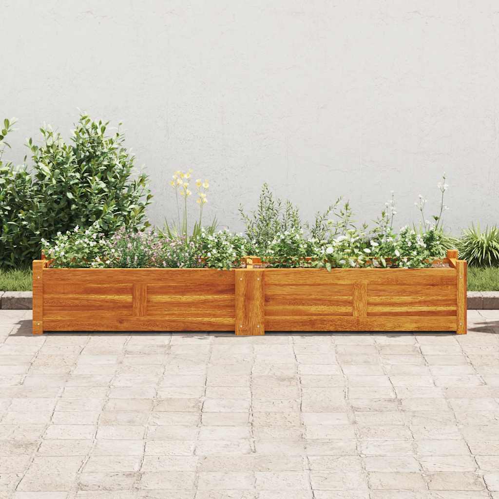 vidaXL Ζαρντινιέρα Υπερυψωμένη 150 x 30 x 25 εκ. από Ξύλο Ακακίας