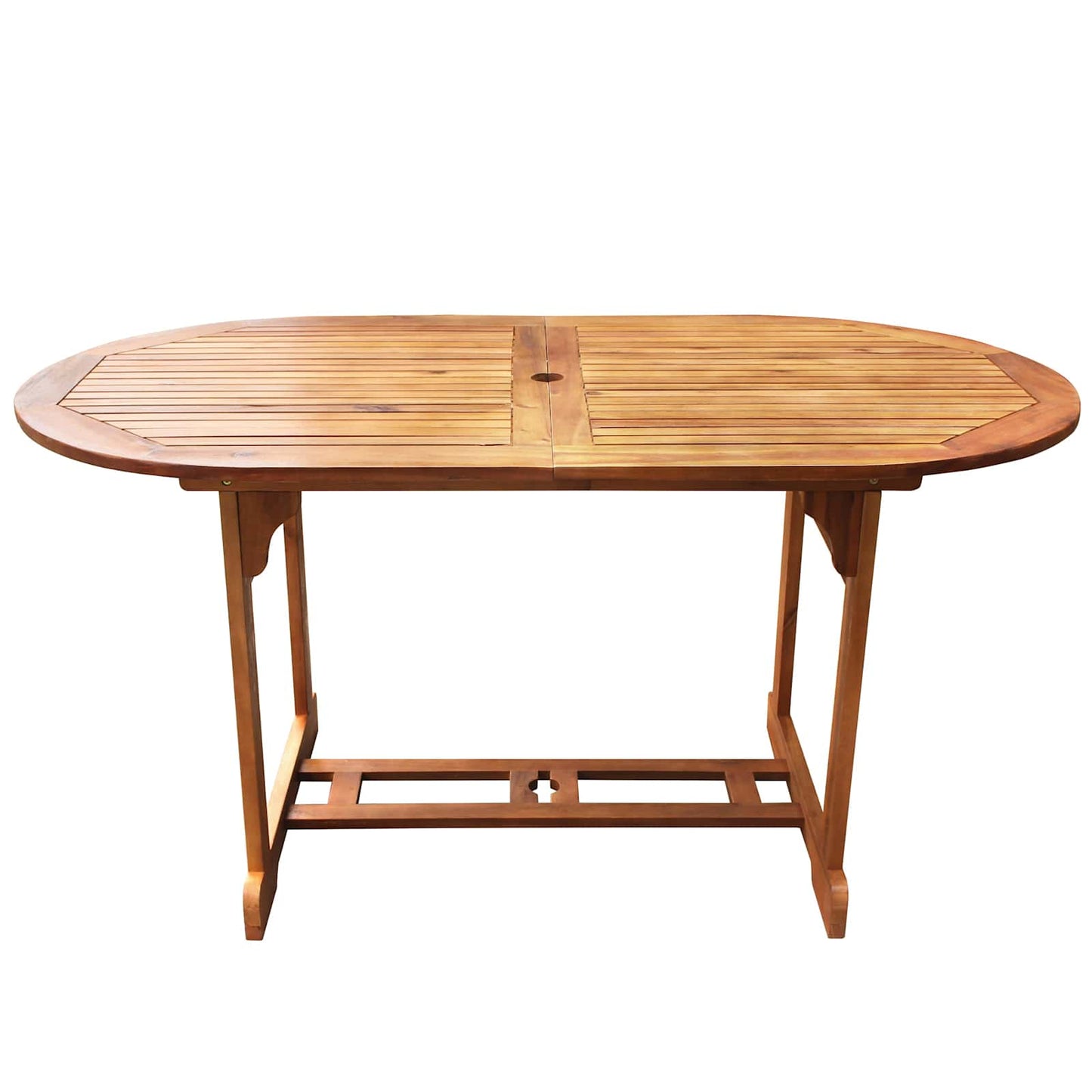 vidaXL Σετ επίπλων Καφέ ξύλο