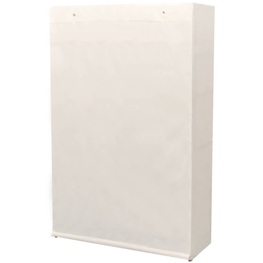 vidaXL Ντουλάπα 110 x 40 x 170 εκ. από Ύφασμα και Ξύλο Πεύκου