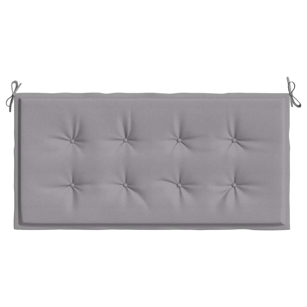 vidaXL Μαξιλάρι Πάγκου Κήπου Γκρι 120x50x4 εκ. Ύφασμα Oxford