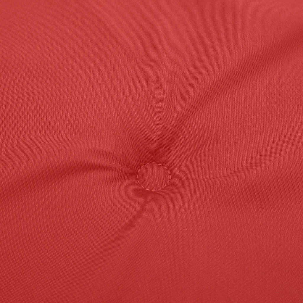 vidaXL Μαξιλάρι Πάγκου Κήπου Κόκκινο 100x50x3 εκ. Ύφασμα Oxford