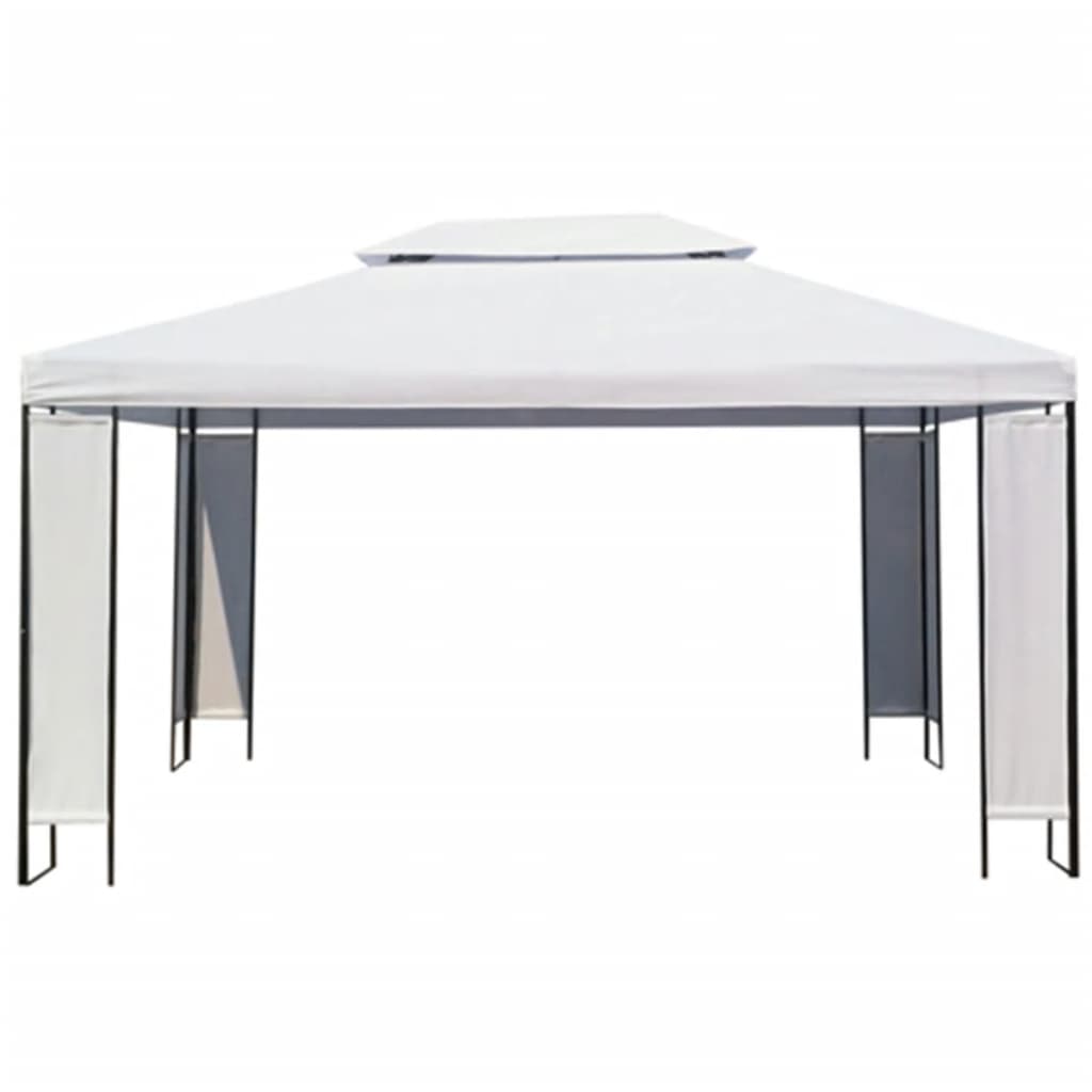 vidaXL Κιόσκι Λευκό 3 x 4 μ.