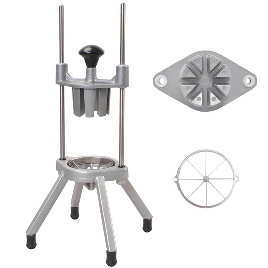 vidaXL Κόφτης Φρούτων Ασημί 20 x 20 x 48 εκ Χυτό αλουμίνιο