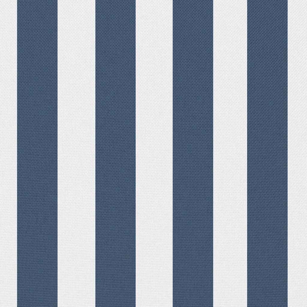 vidaXL Μαξιλάρια Εξωτερικού Χώρου 4 τεμ. Ριγέ Ναυτικό Μπλε 45 x 45 εκ.