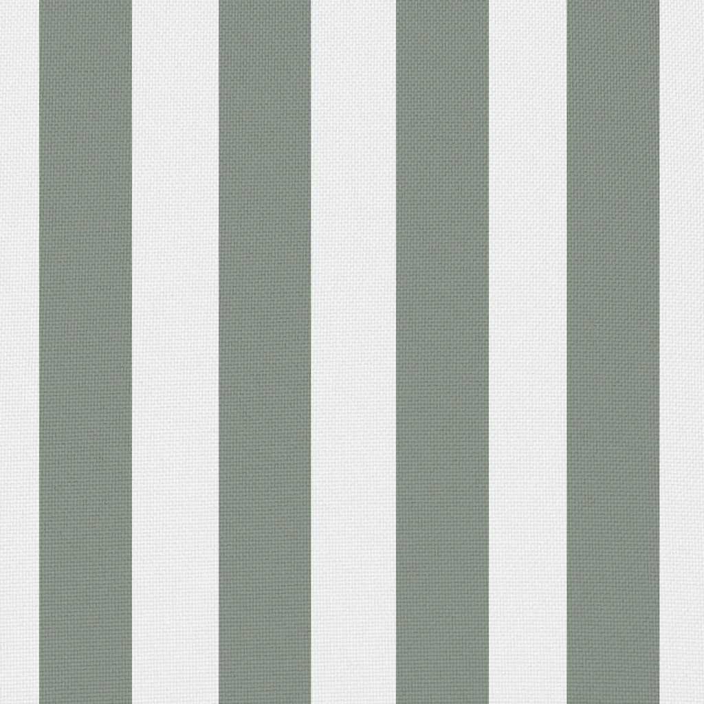 vidaXL Μαξιλάρια Εξωτερικού Χώρου 4 τεμ. Ριγέ Γκρι 45 x 45 εκ.