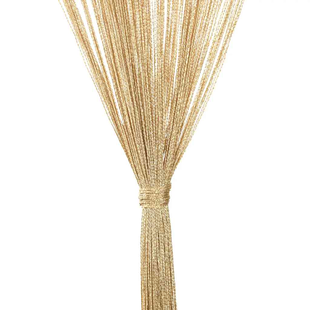 vidaXL Κουρτίνες με Κρόσσια 2 τεμ. Μπεζ 140 x 250 εκ.