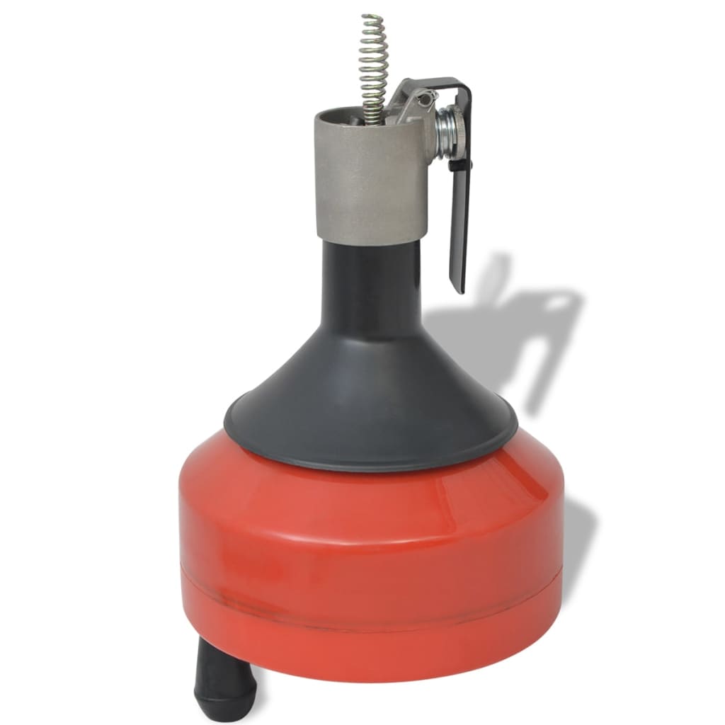 vidaXL Αποφρακτικό Μηχάνημα Χειρός/Δραπάνου με Τύμπανο 8 μ.