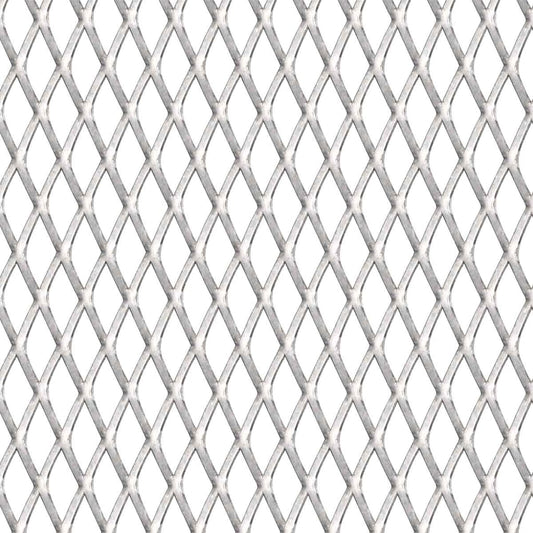 vidaXL Πλέγμα Ανεπτυγμένο 50x50 εκ. / 45x20x4 χιλ. Ανοξείδωτο Ατσάλι