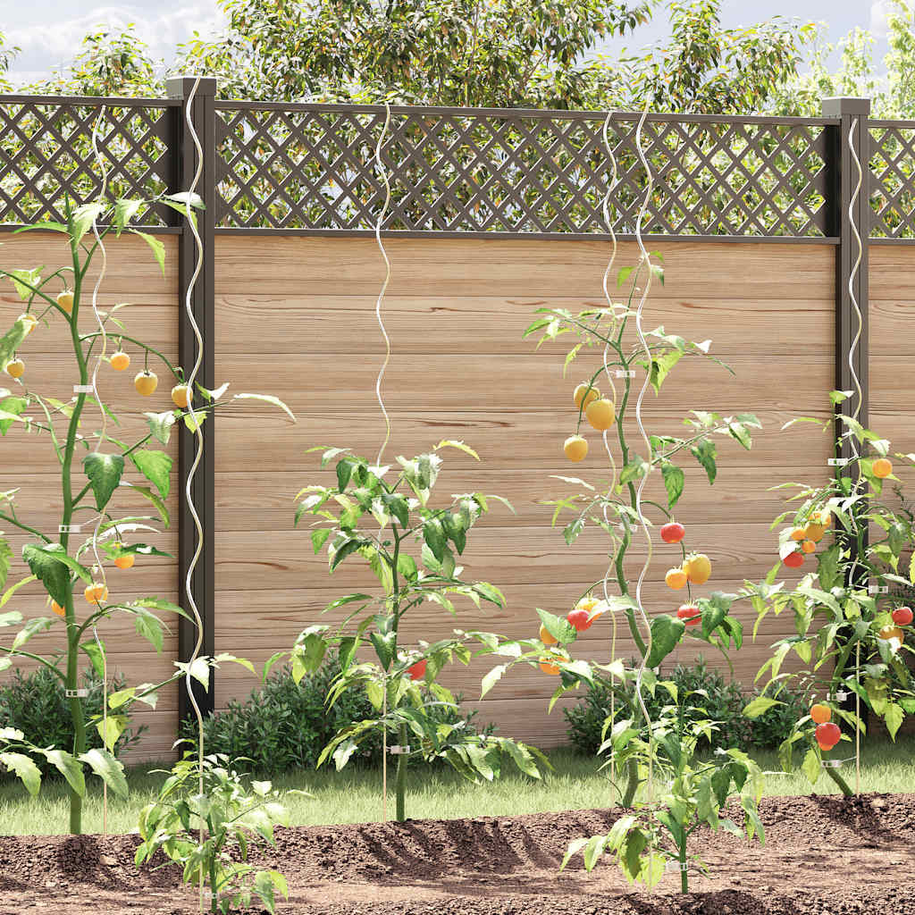 vidaXL Στηρίγματα Φυτών Ελικοειδή 20 τεμ. 170 εκ. Γαλβανισμένο Ατσάλι