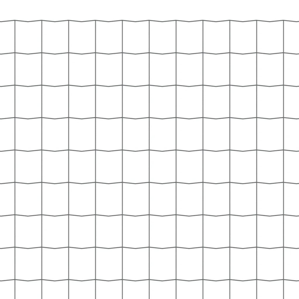 vidaXL Συρματόπλεγμα Γκρι 10 x 1,2 μ. Ατσάλινο