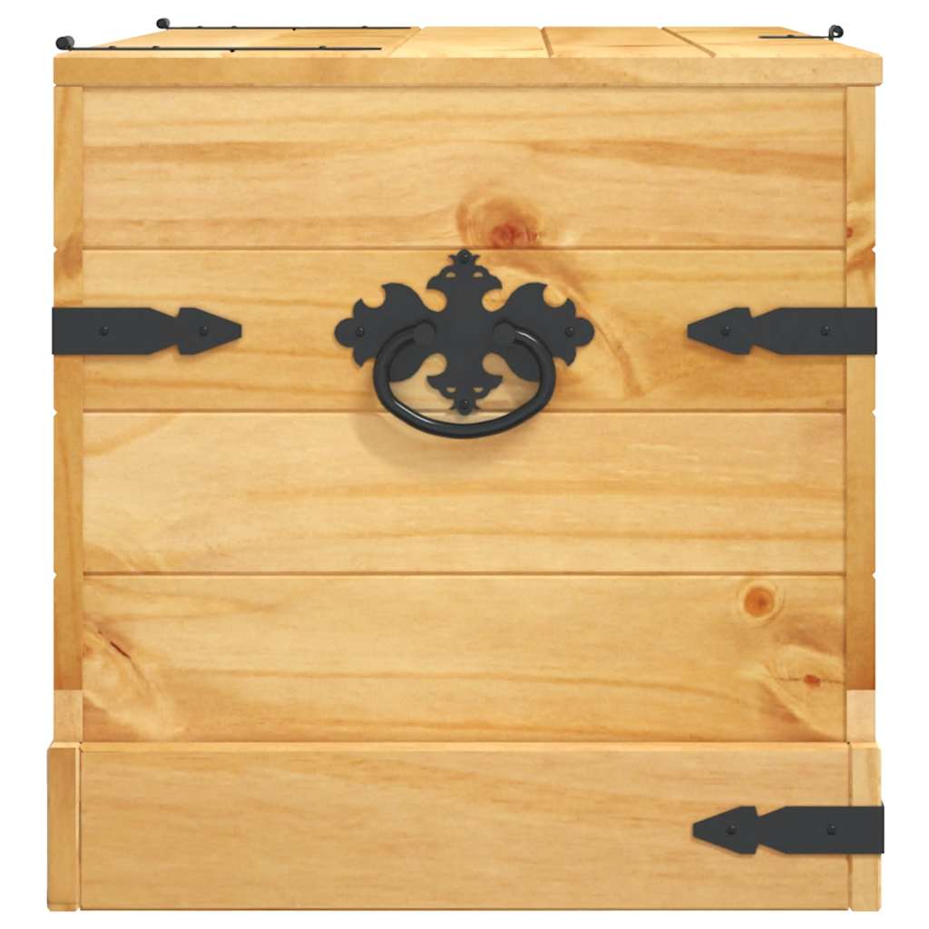 vidaXL Μπαούλο Μεξικάνικο Στιλ Corona 91 x 49,5 x 47 εκ. Ξύλο Πεύκου