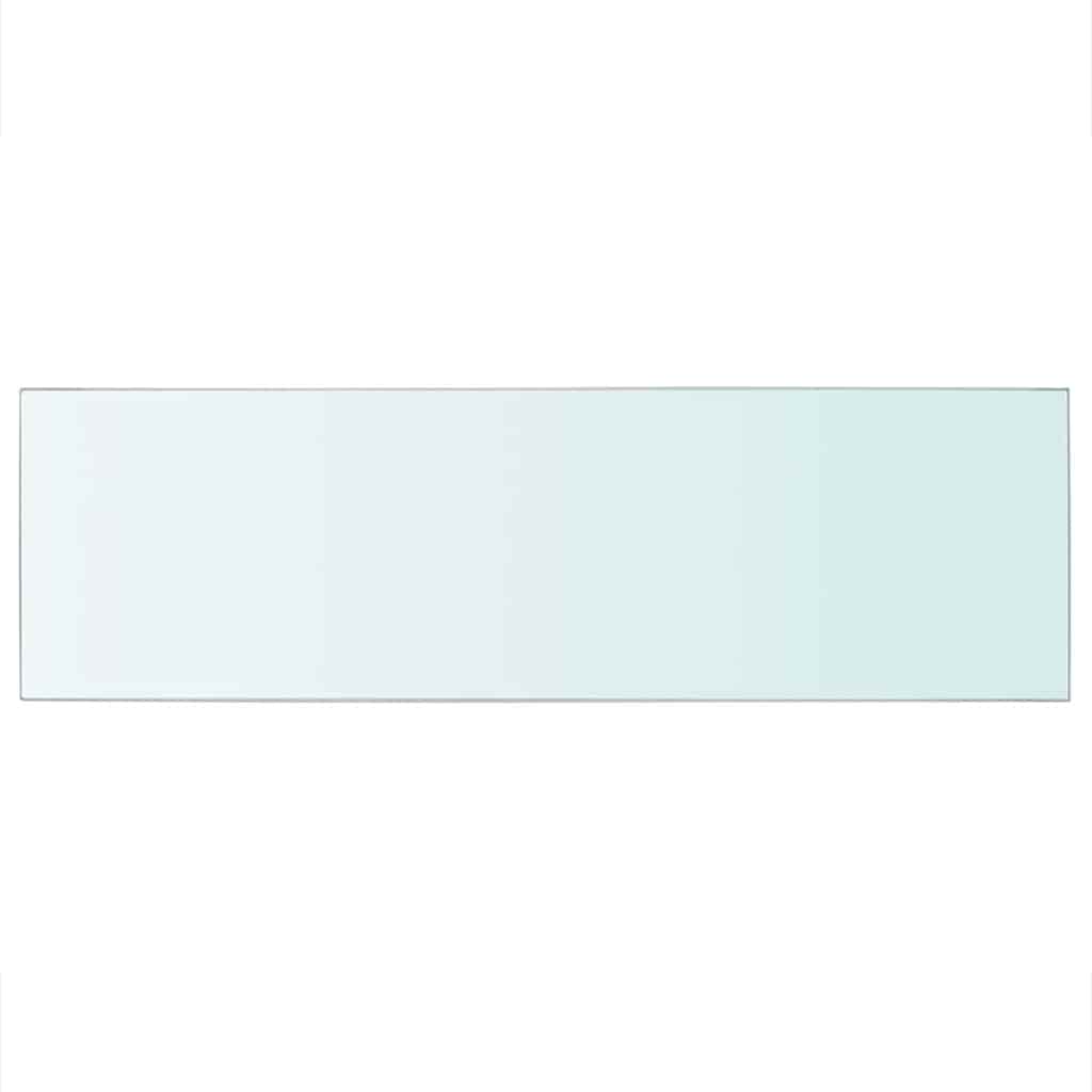 vidaXL Ράφι Πάνελ Διάφανο 80 x 25 εκ. Γυάλινο