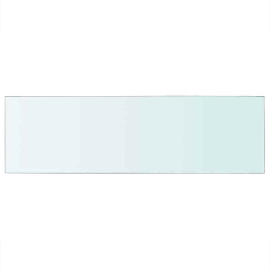 vidaXL Ράφι Πάνελ Διάφανο 80 x 25 εκ. Γυάλινο